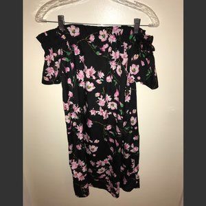 Floral Off the Shoulder Dress